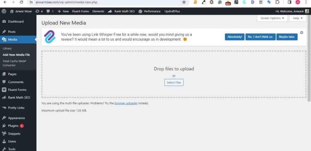 Uploads: Managing Your Media Files with Ease